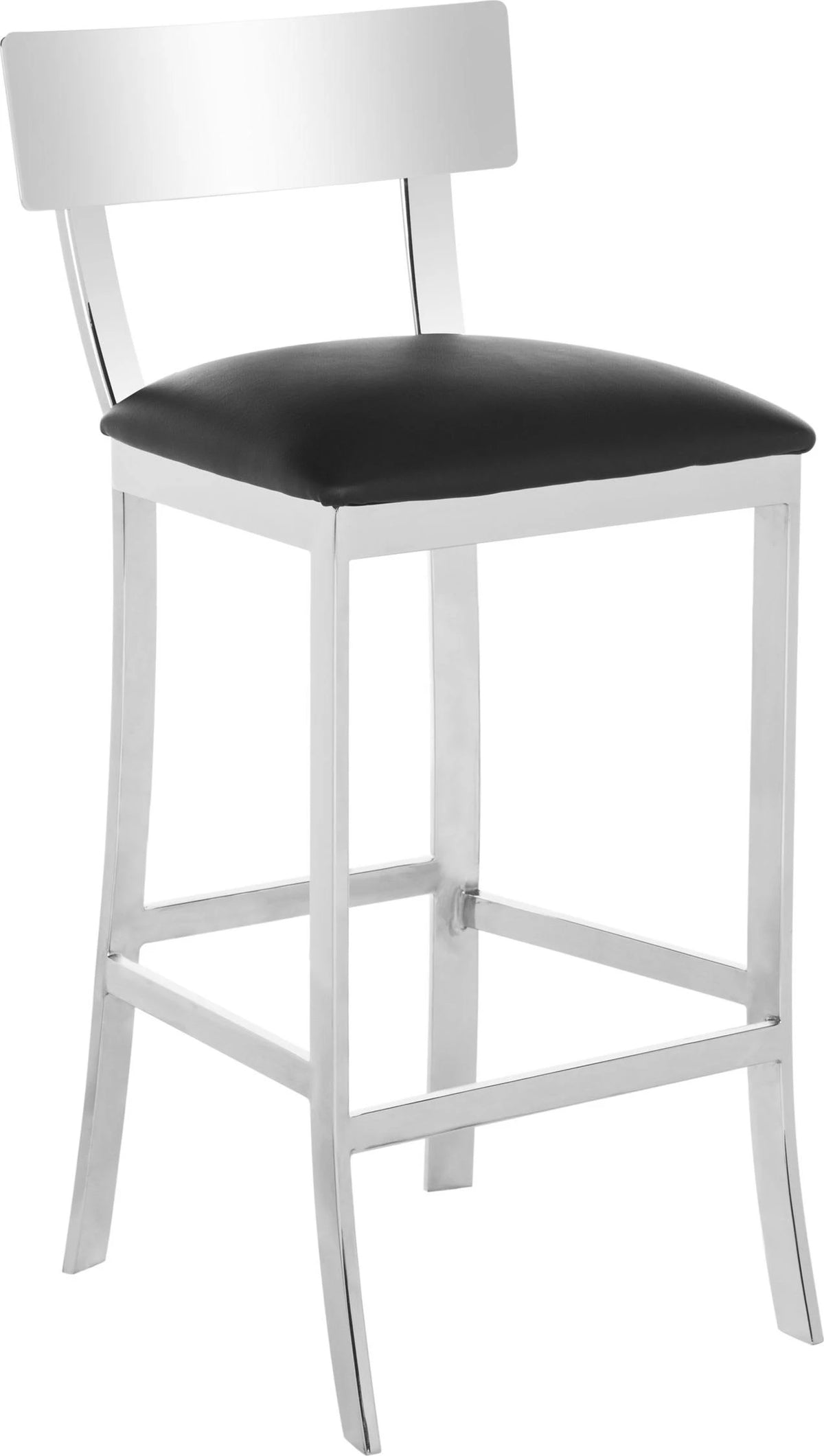Stainless Steel Bar Stool Black A4086
