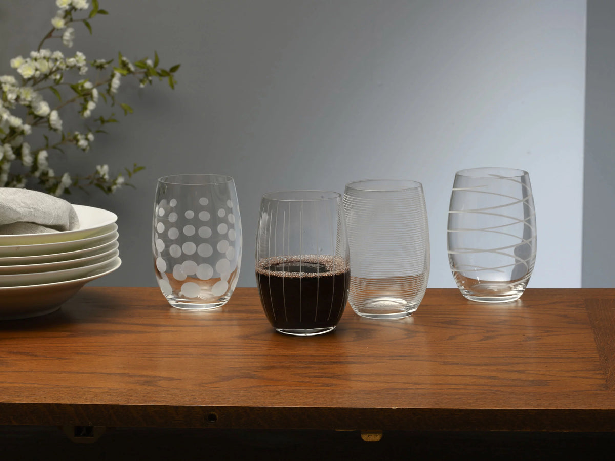 17-Ounce Stemless Wine Set of 4 X970