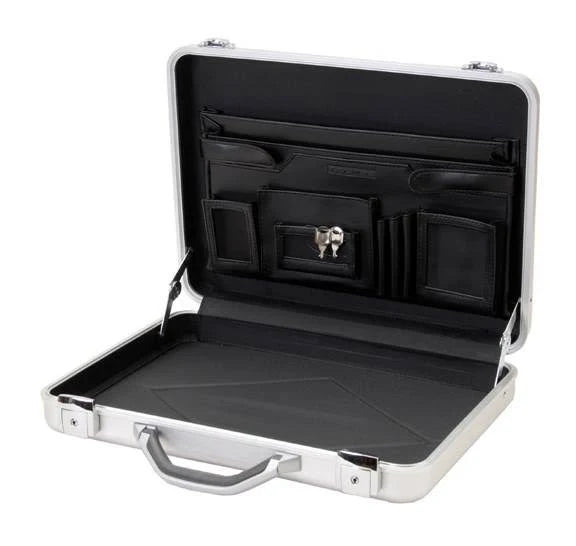Black Molded Aluminum Attache Case I8542