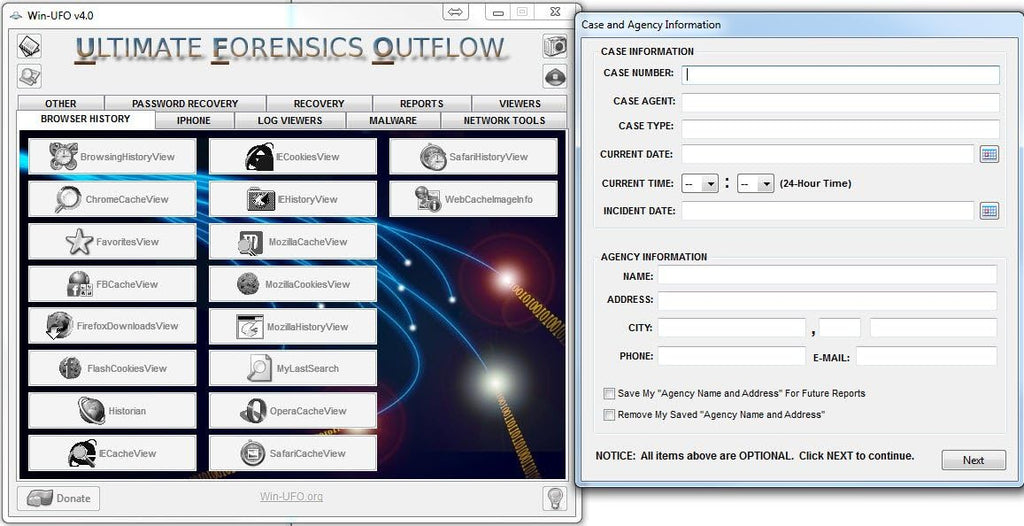 Linux Live Bootable Digital Forensics Utility D186