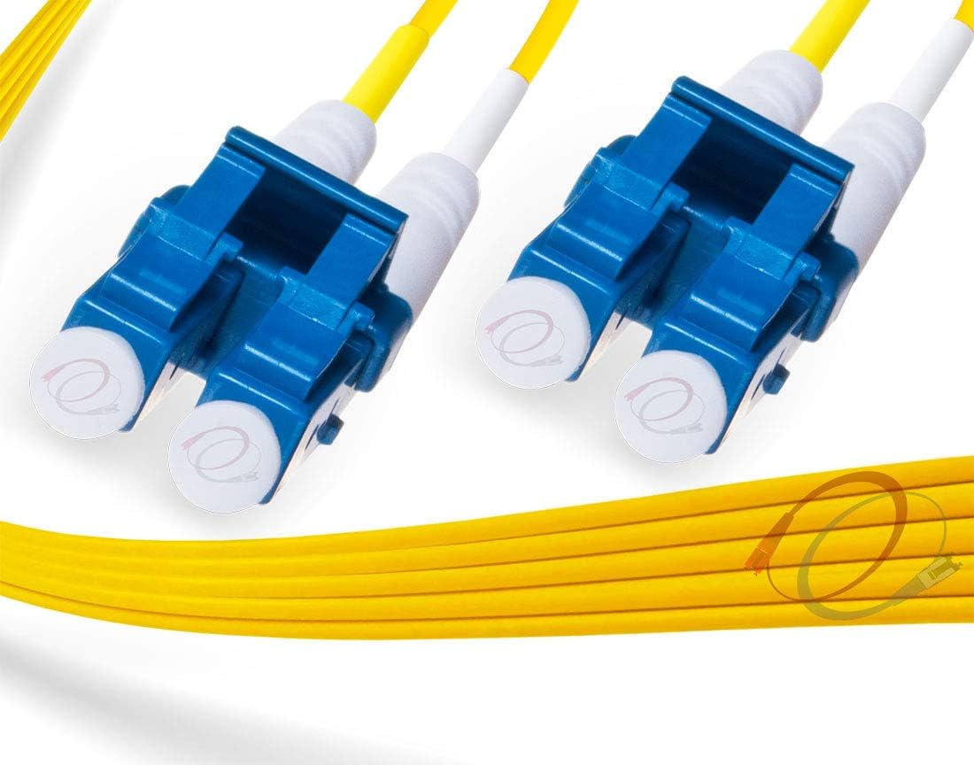 24 Pack 3M OS2 LC LC Single Mode Fiber Patch Cables M8633