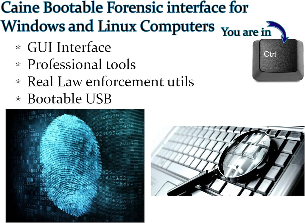 Linux Live Bootable Digital Forensics Utility D186