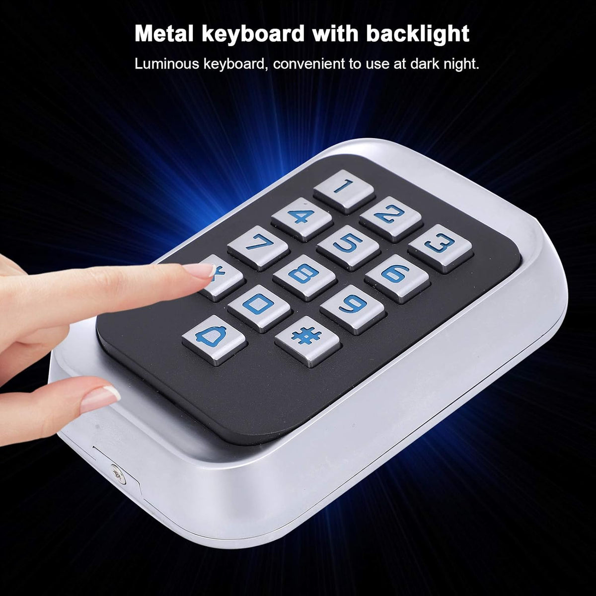 13.56MHz Keypad RFID Door Access Control System J7224