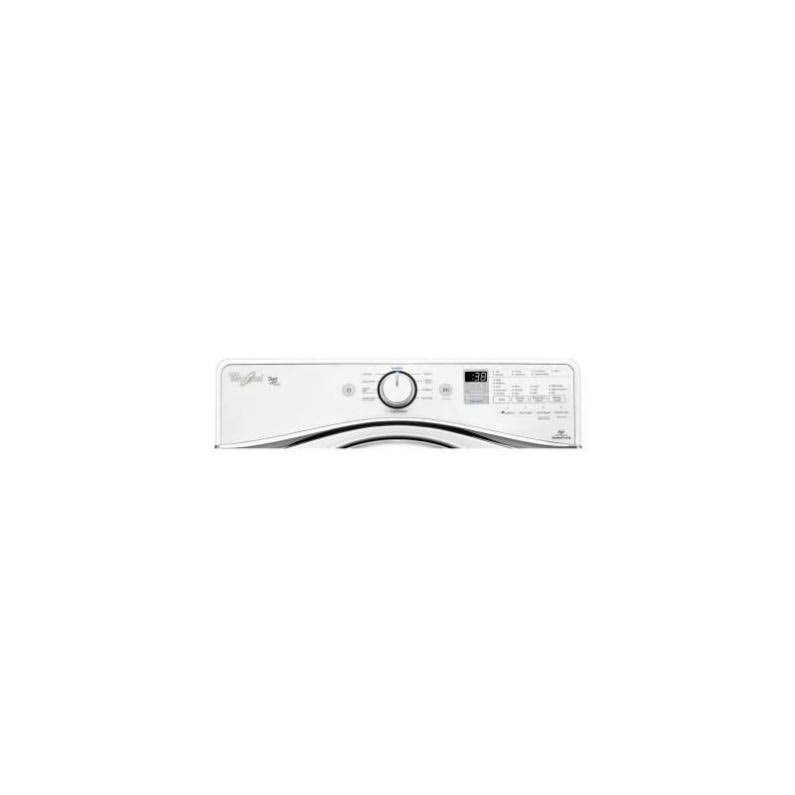 White Front-Loading Gas Dryer L543