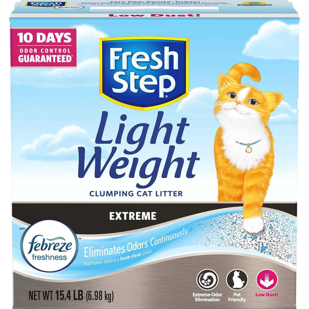 15.4 lb Scented Clumping Cat Litter K85514