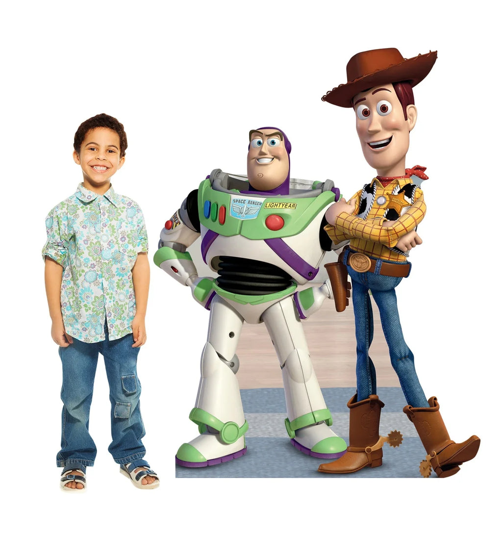 Buzz & Woody Life Size Cardboard Cutout Standup V674