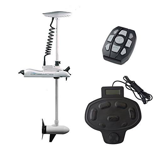 12V 55lbs Bow Mounted Electric Trolling Motor with Foot Control M2380