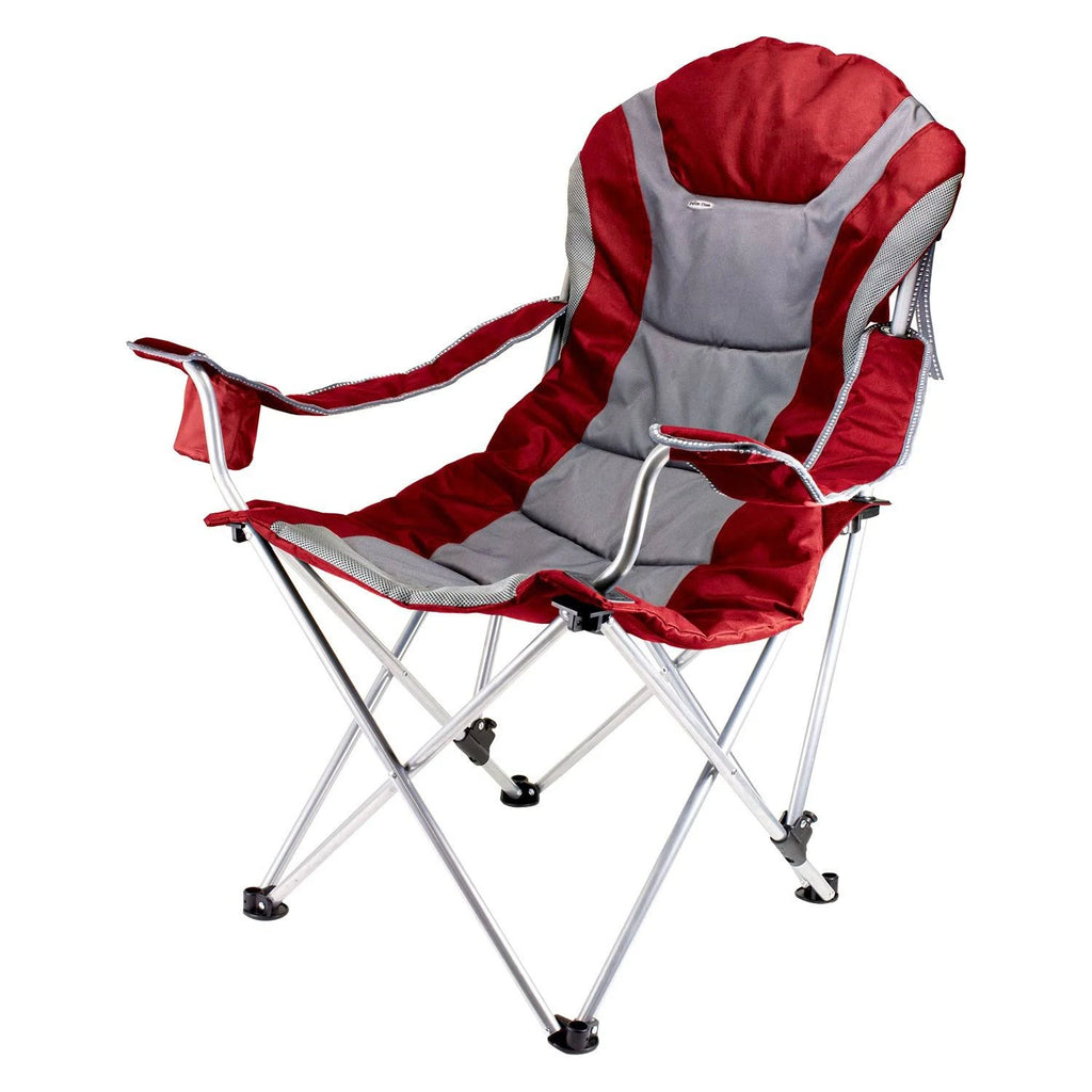 Red Reclining Camp Chair K340