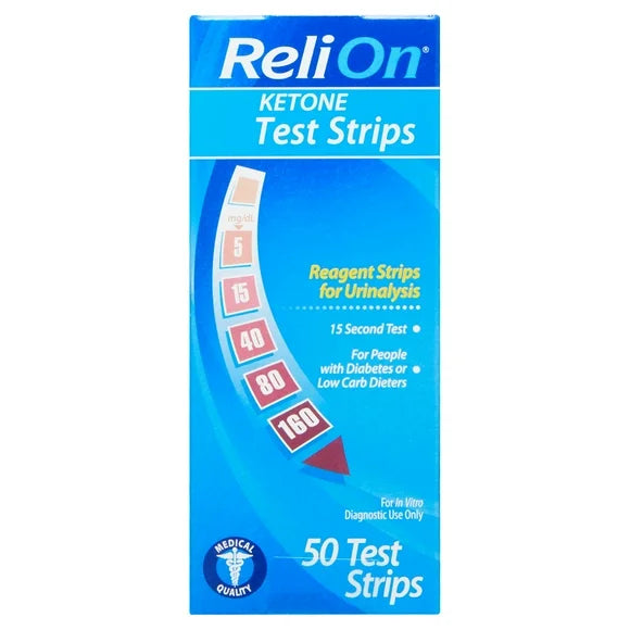 Ketone Test Strips 50 Count R720191