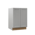 Full Door Height Bathroom Vanity Base Cabinet in Heron Gray J565301