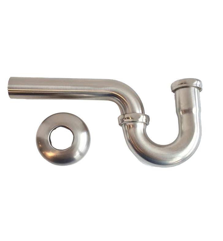 Caramel Bronze P Trap with Round Box Escutcheon N408