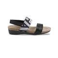 Black/White 7.5 WW Shoes F517027