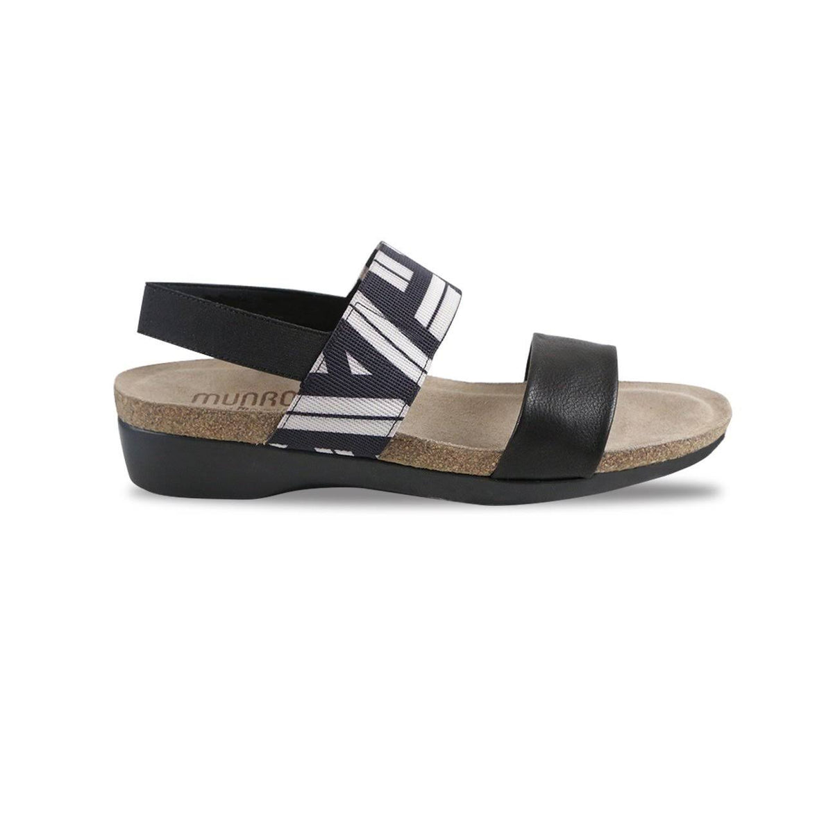 Black/White 7.5 WW Shoes F517027