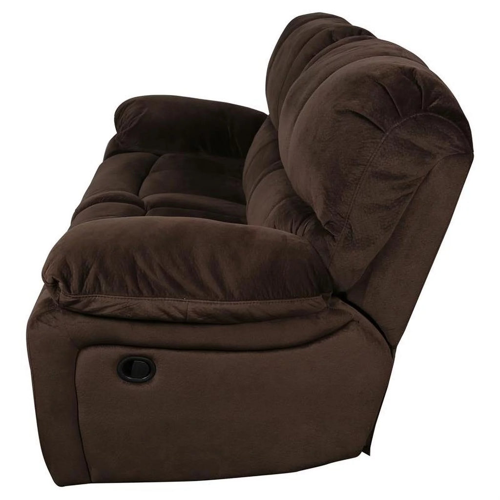 Chocolate Dual Reclining Loveseat V954241
