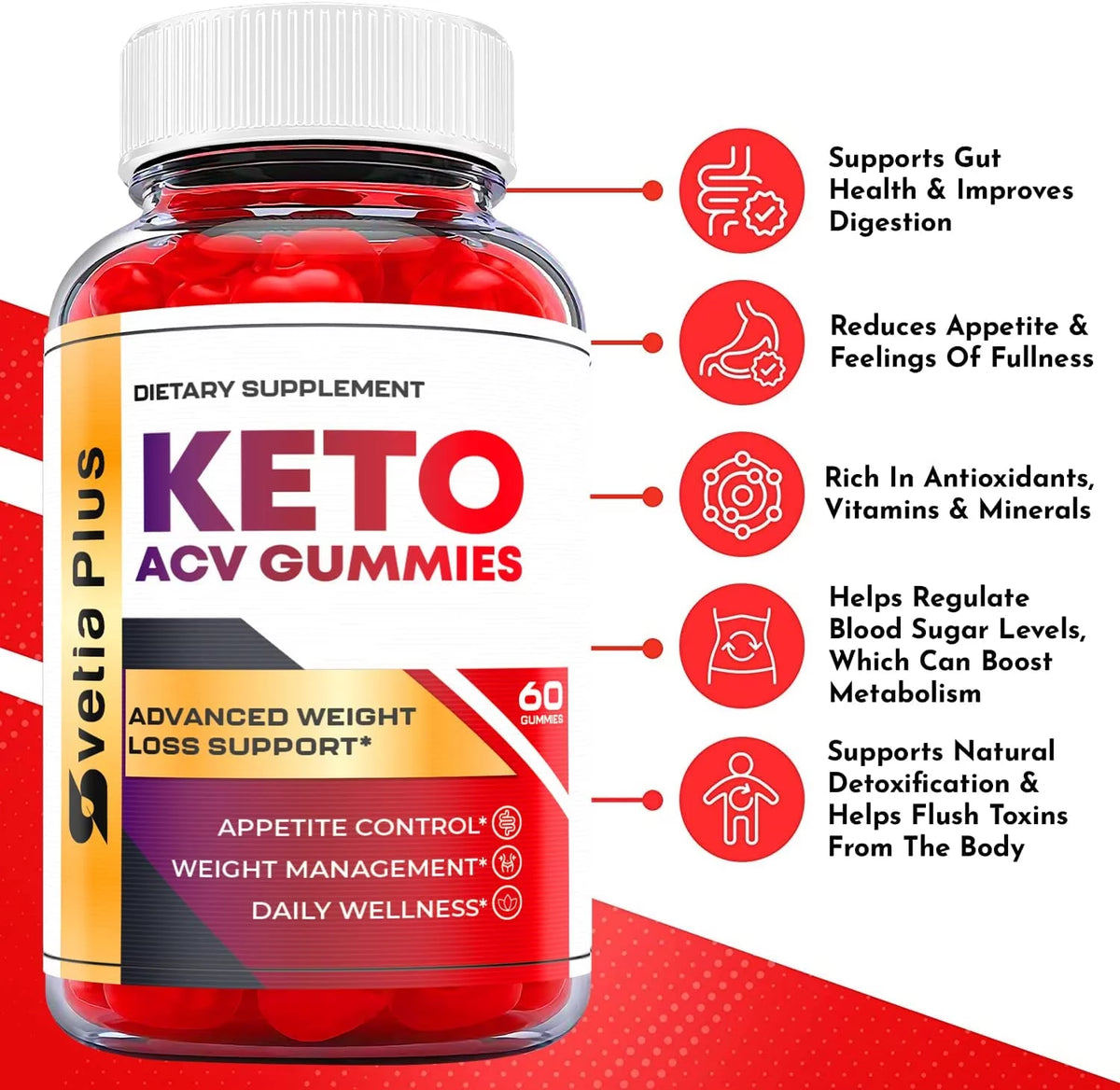 120 Gummies Keto ACV Dietary Supplement X714