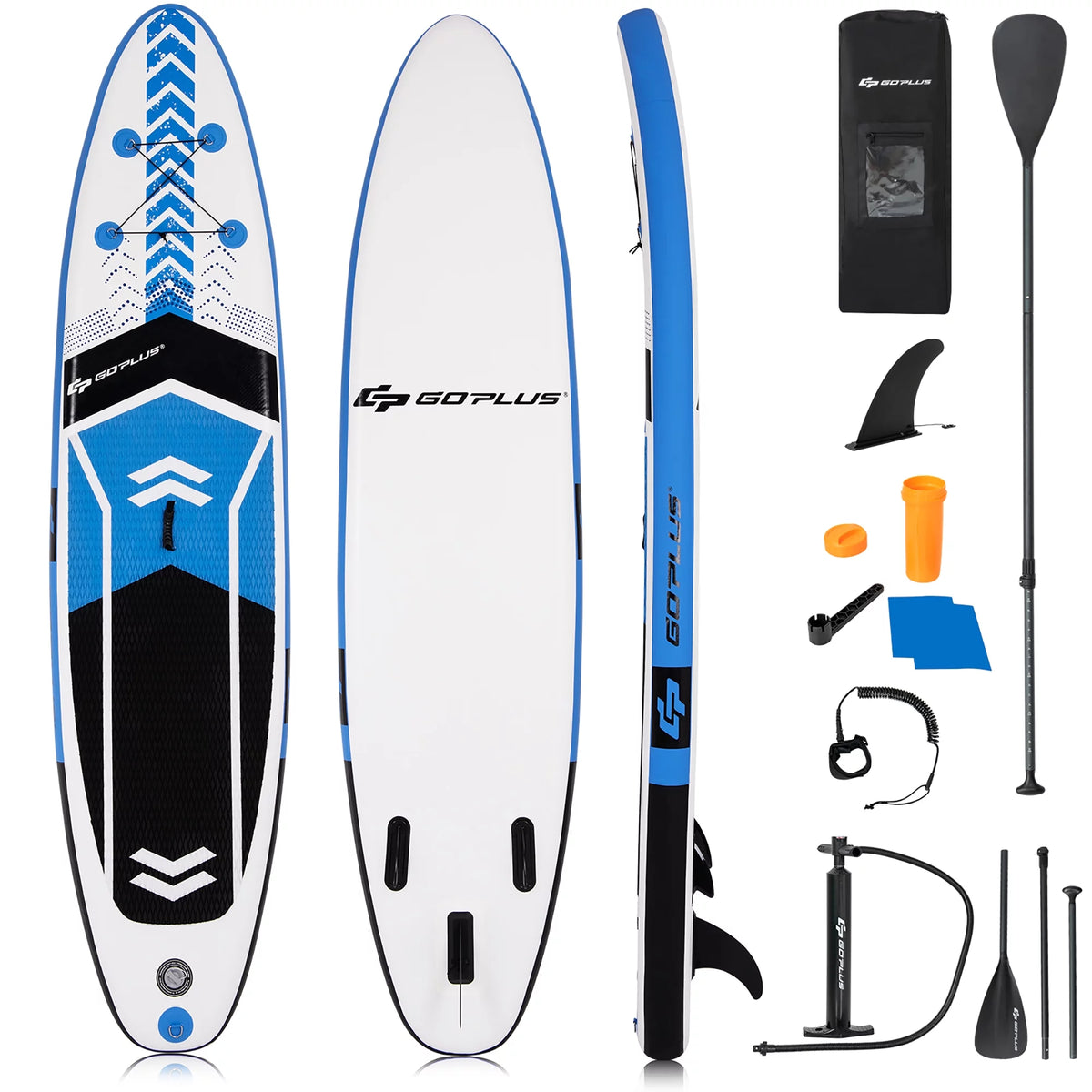 10'5'' Inflatable Stand Up Paddle Board with Carrying Bag T26334