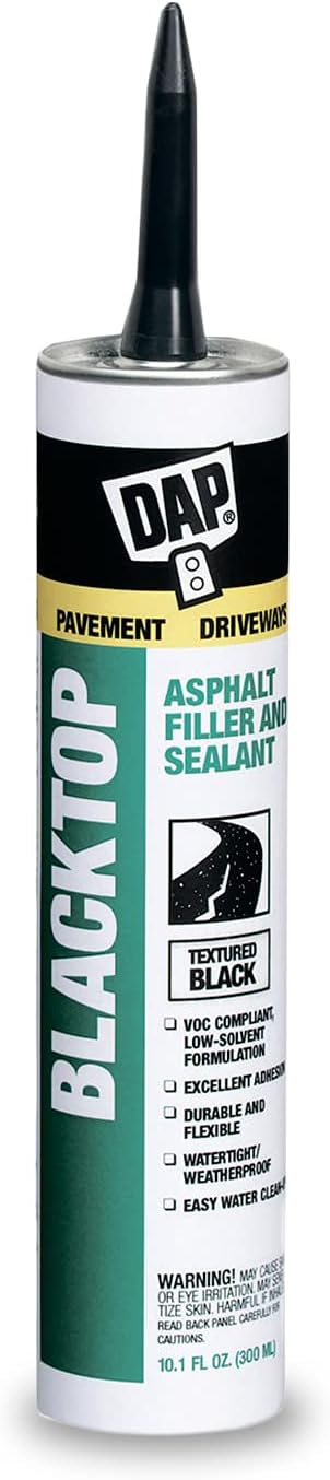 12 Pack 10.1 oz Blacktop Asphalt Filler and Sealant K887