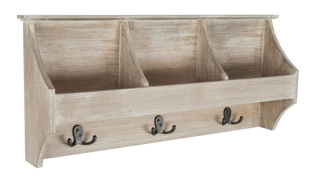 Black Hanging Storage Wall Rack X365194