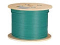 Black Box Cat6a 500-MHZ Bulk Cable F/UTP Plenum Solid Green 1000-ft. G3958