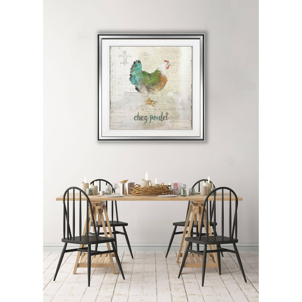 38 x 38 Framed Giclee Print I711