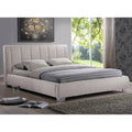 Light Beige Queen-size Bed M8855