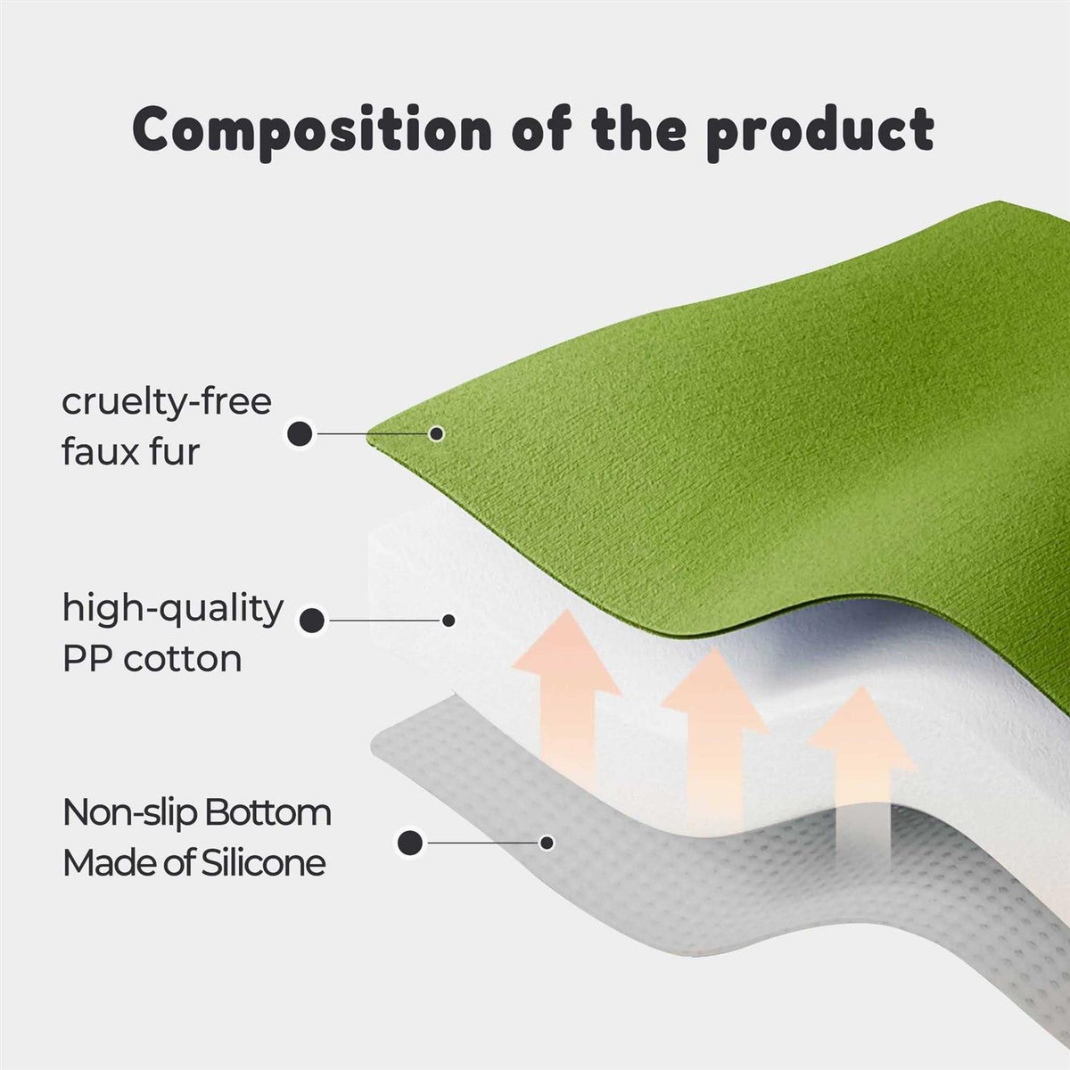 Faux Fur Dog Sofa Cover Bed E454