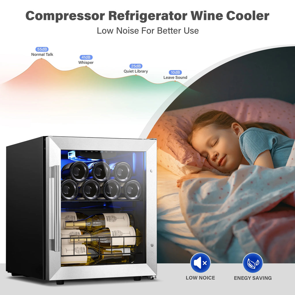 Freestanding 12 Bottle Wine Refrigerator G98455
