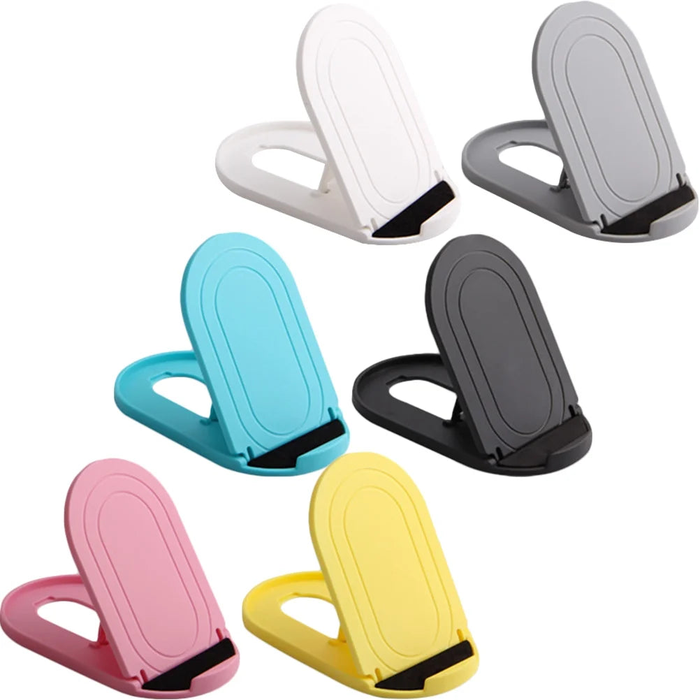 12 Pcs Foldable Plastic Desktop Phone Holder Y503804