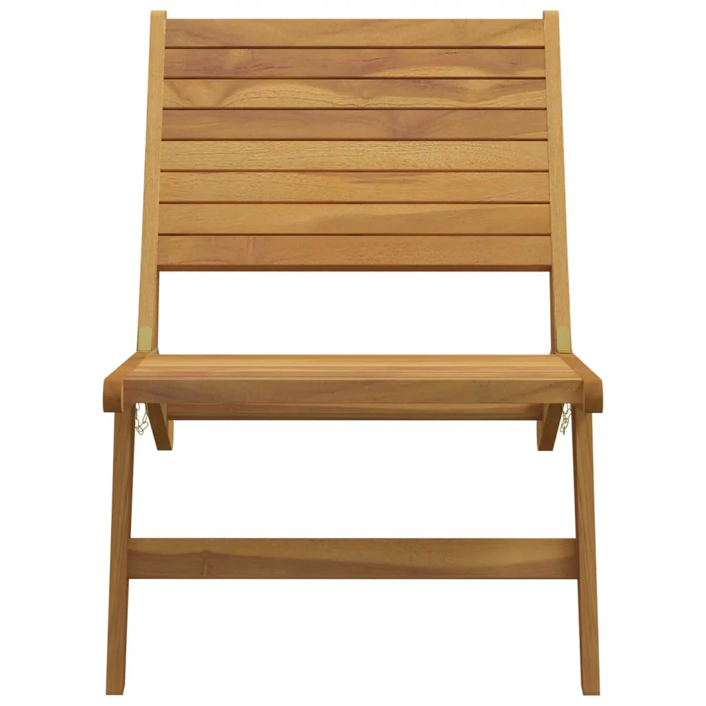 Solid Wood Teak Patio Chair O31851