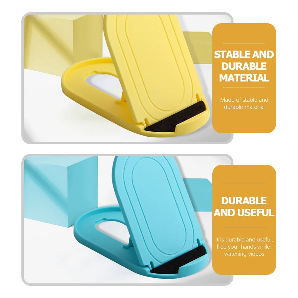12 Pcs Foldable Plastic Desktop Phone Holder Y503804