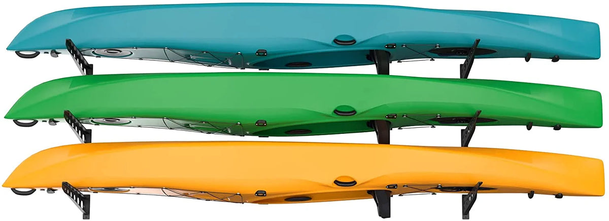 5 Pack Wall Mounted Kayak Rack 25" Arms U40352