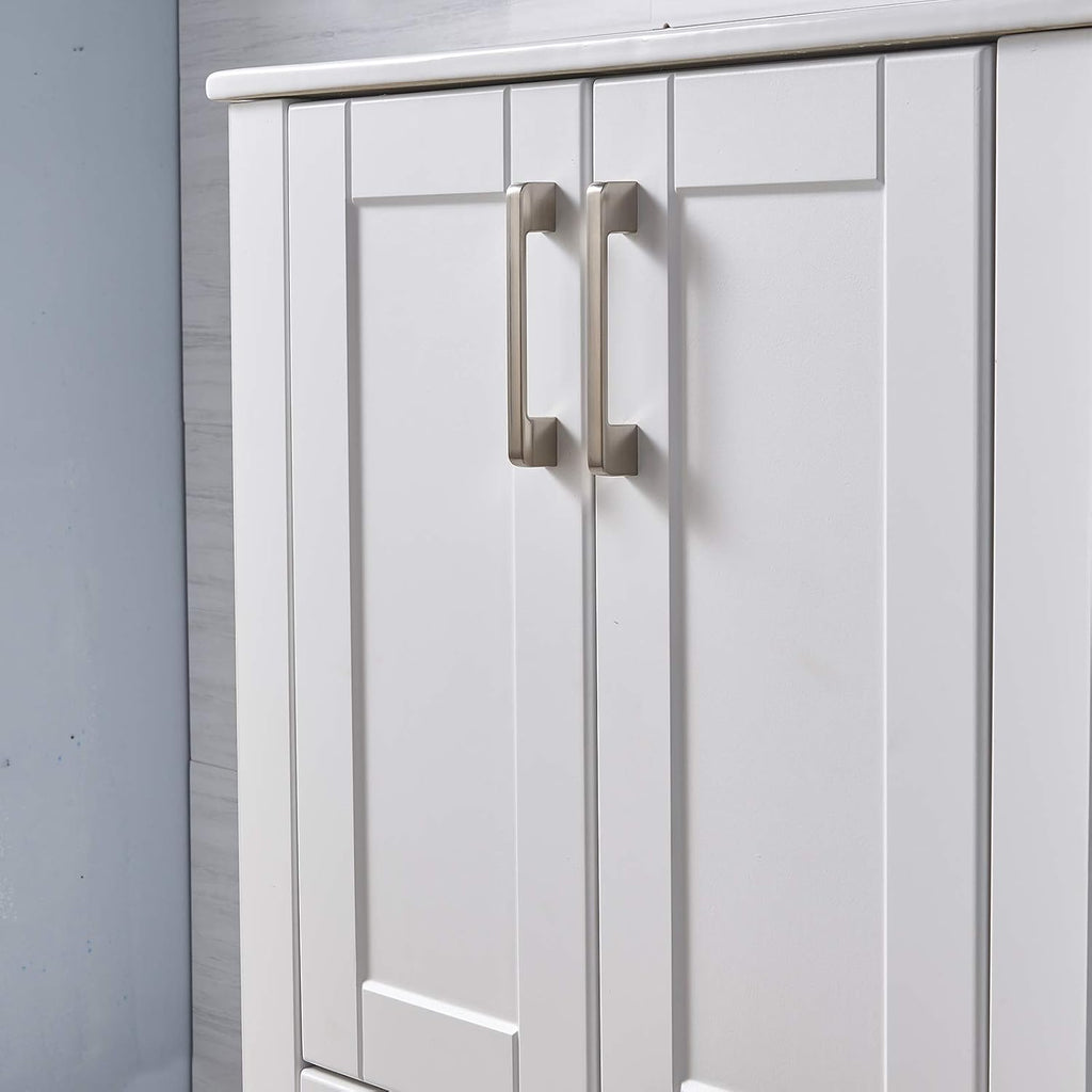 White 24 inch Bathroom Vanity with Sink B638817