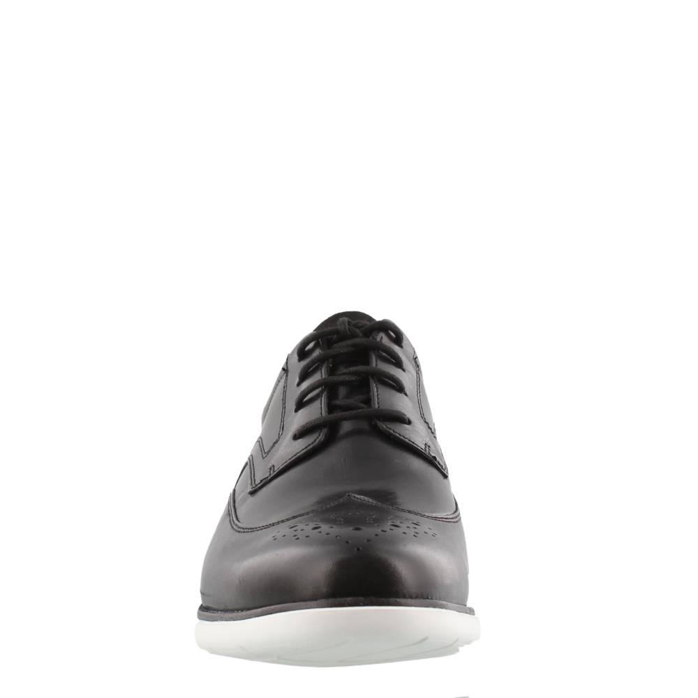 Black Wing Tip Shoes R6697