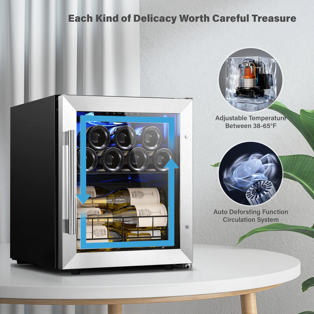 Freestanding 12 Bottle Wine Refrigerator G98455