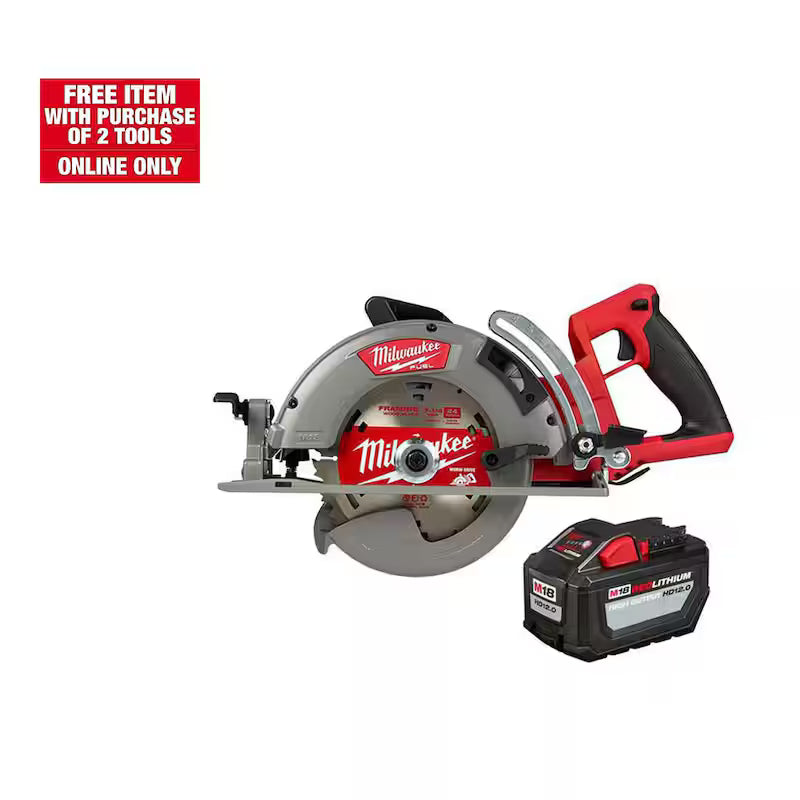 18V Cordless 7-1/4 in. Circular Saw & 12.0Ah Battery K506782