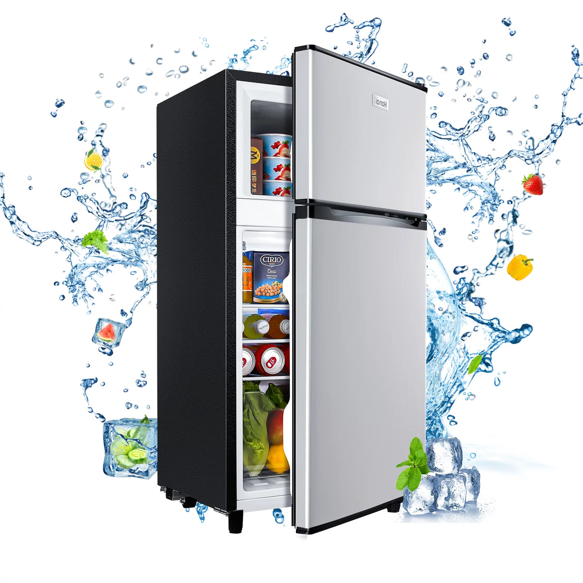 3.5 Cu ft Two Door Mini Fridge L1839