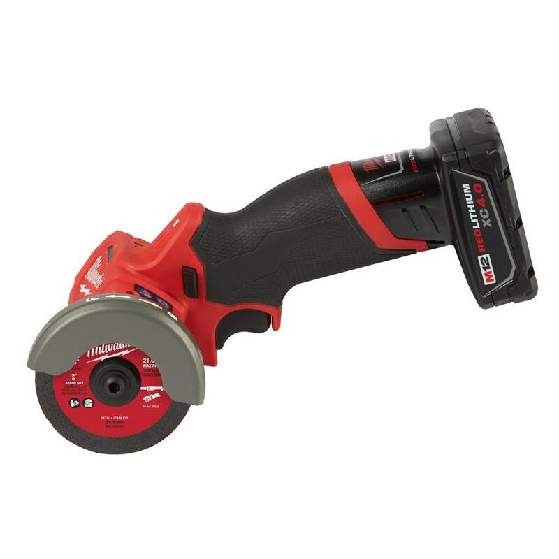 12V Cordless Cut Off Saw Kit with Right Angle Drill D5441