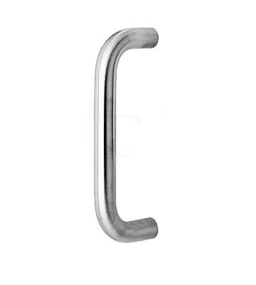 1x22 Round Door Pull in Satin Brass H8062