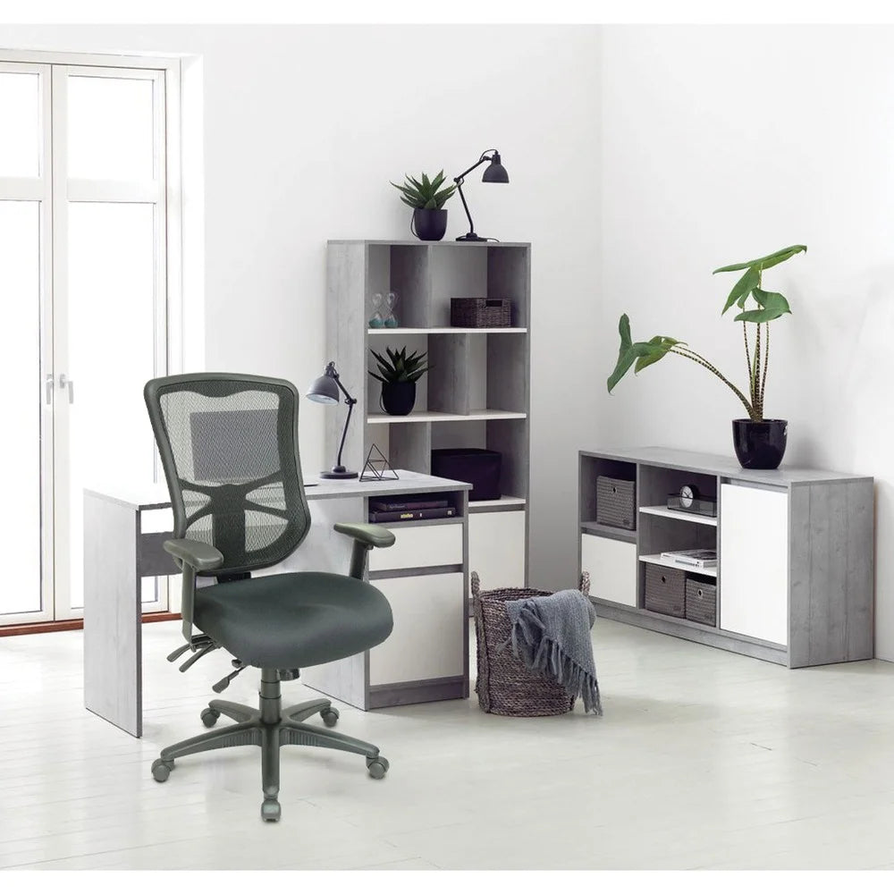 Black Mesh High-Back Multifunction Chair I70950