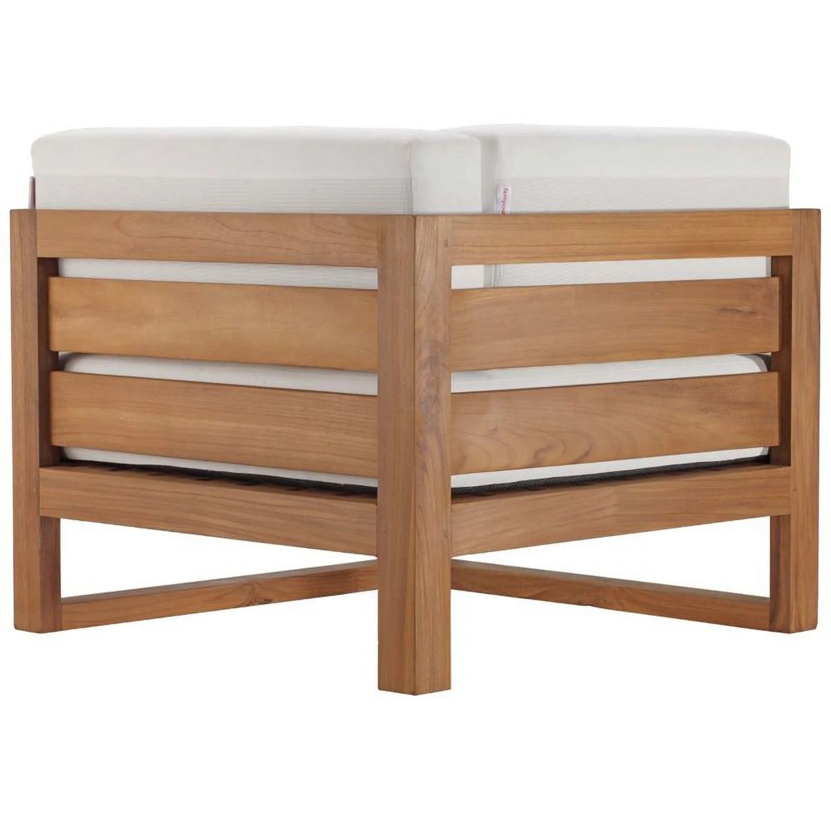 3 Piece Solid Teak Wood Patio Sectional I2726
