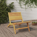 Solid Wood Teak Patio Chair O31851