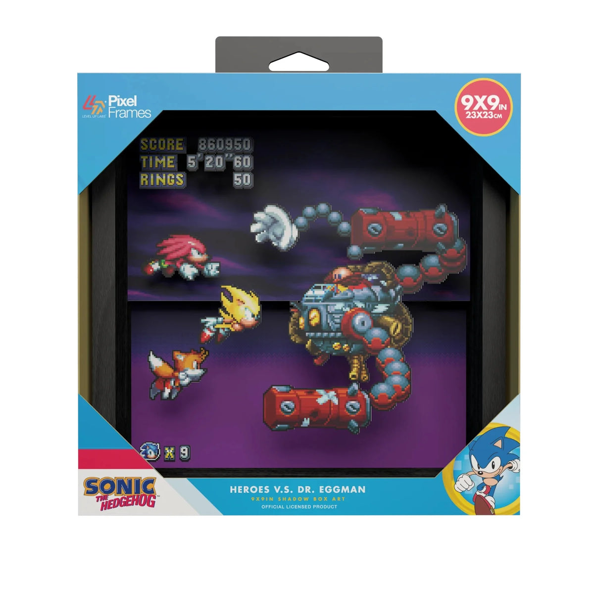 9x9 Shadow Box Art C922