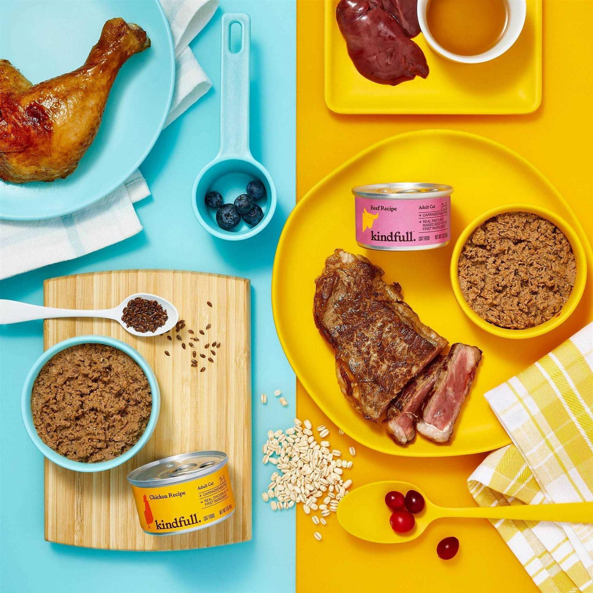 Chicken and Beef Wet Cat Food N415972