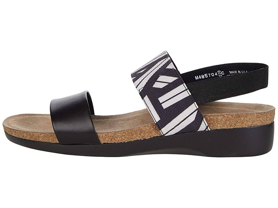Black/White 7.5 WW Shoes F517027