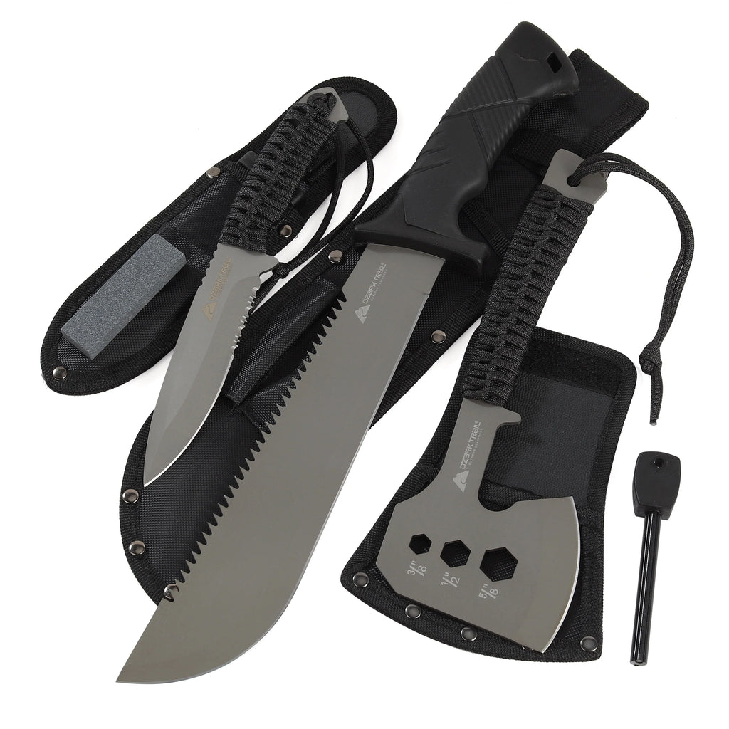12 Pack Camping Tool Set with Flashlight S6929