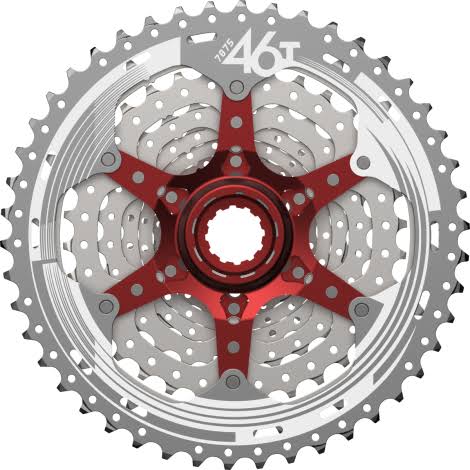 Silver 10 Speed Cassette 11-40t N6684