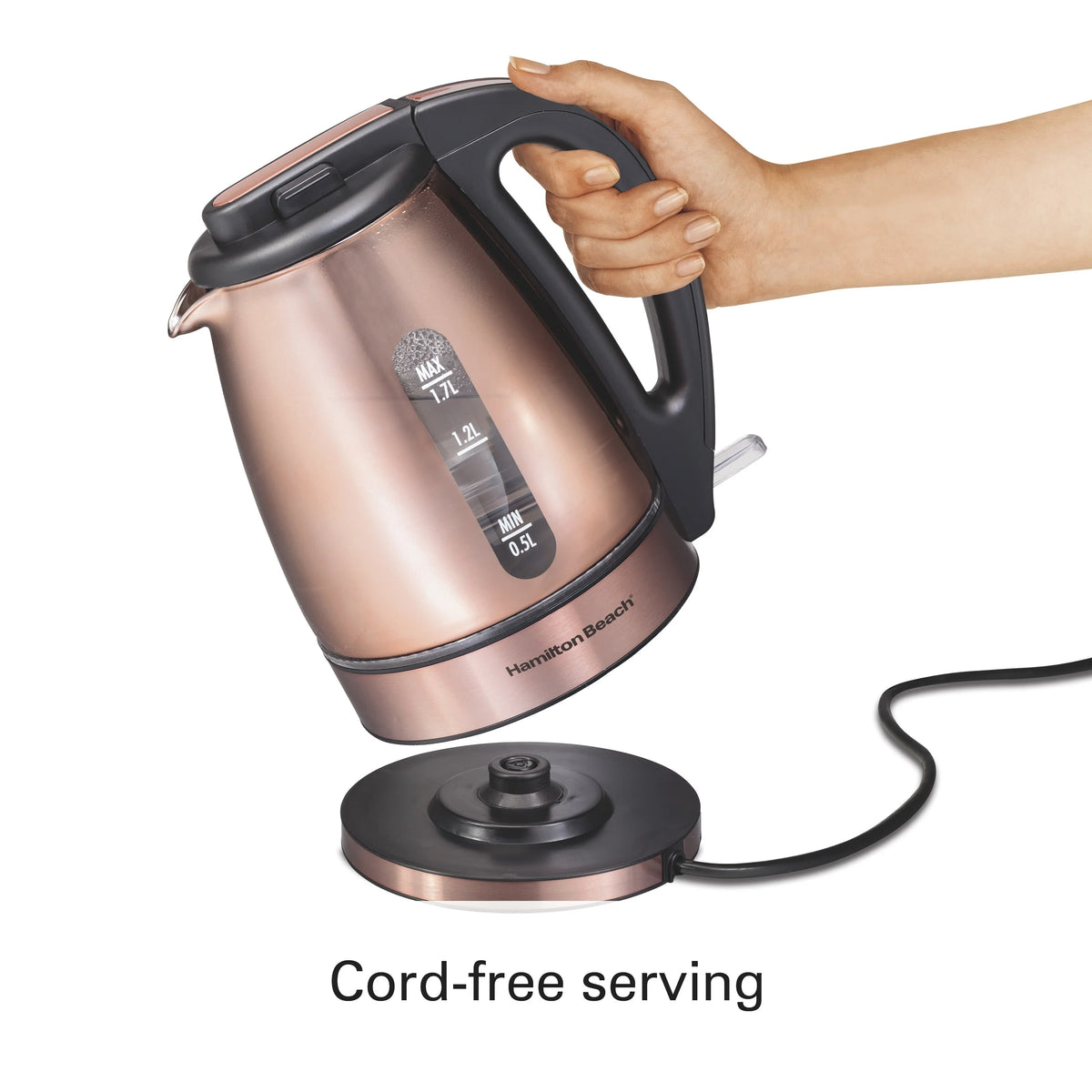1.7L Electric Kettle Copper Q510