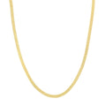 14K Yellow Gold Diamond Cut Chain Necklace L10232